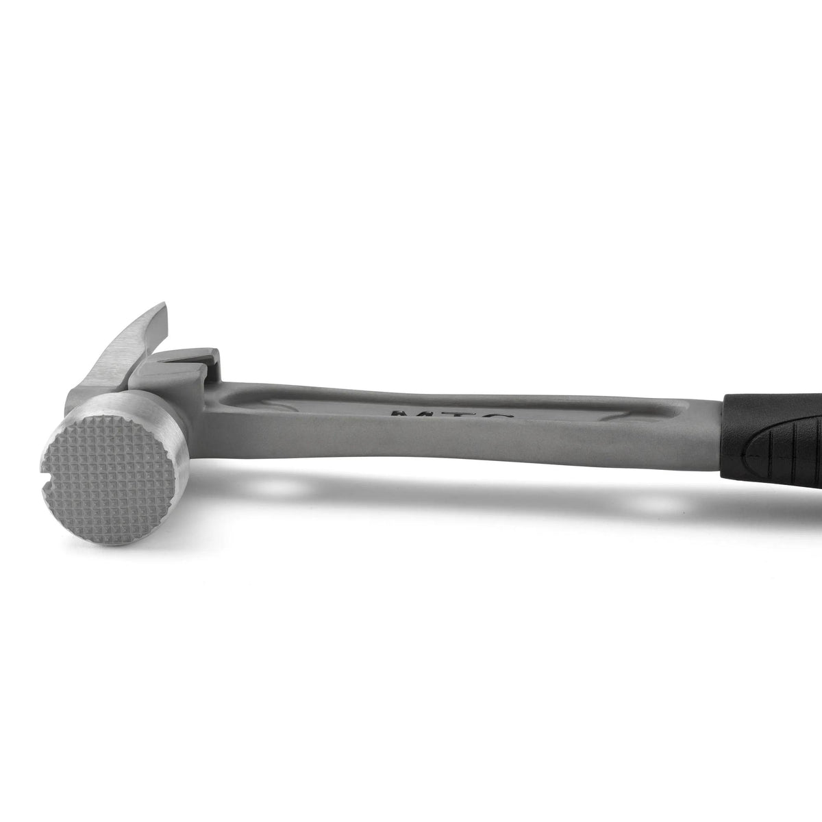 14" Titanium Handle O Nose Milled Face Black Curved Grip