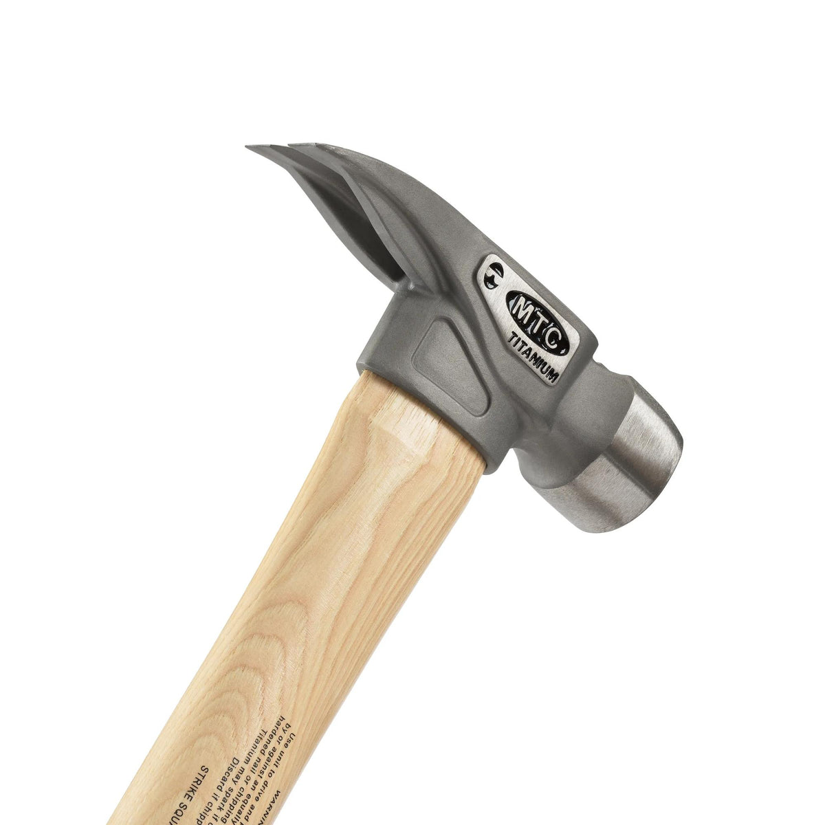 14'' Titanium Head D Nose Finish Head Wood Handle