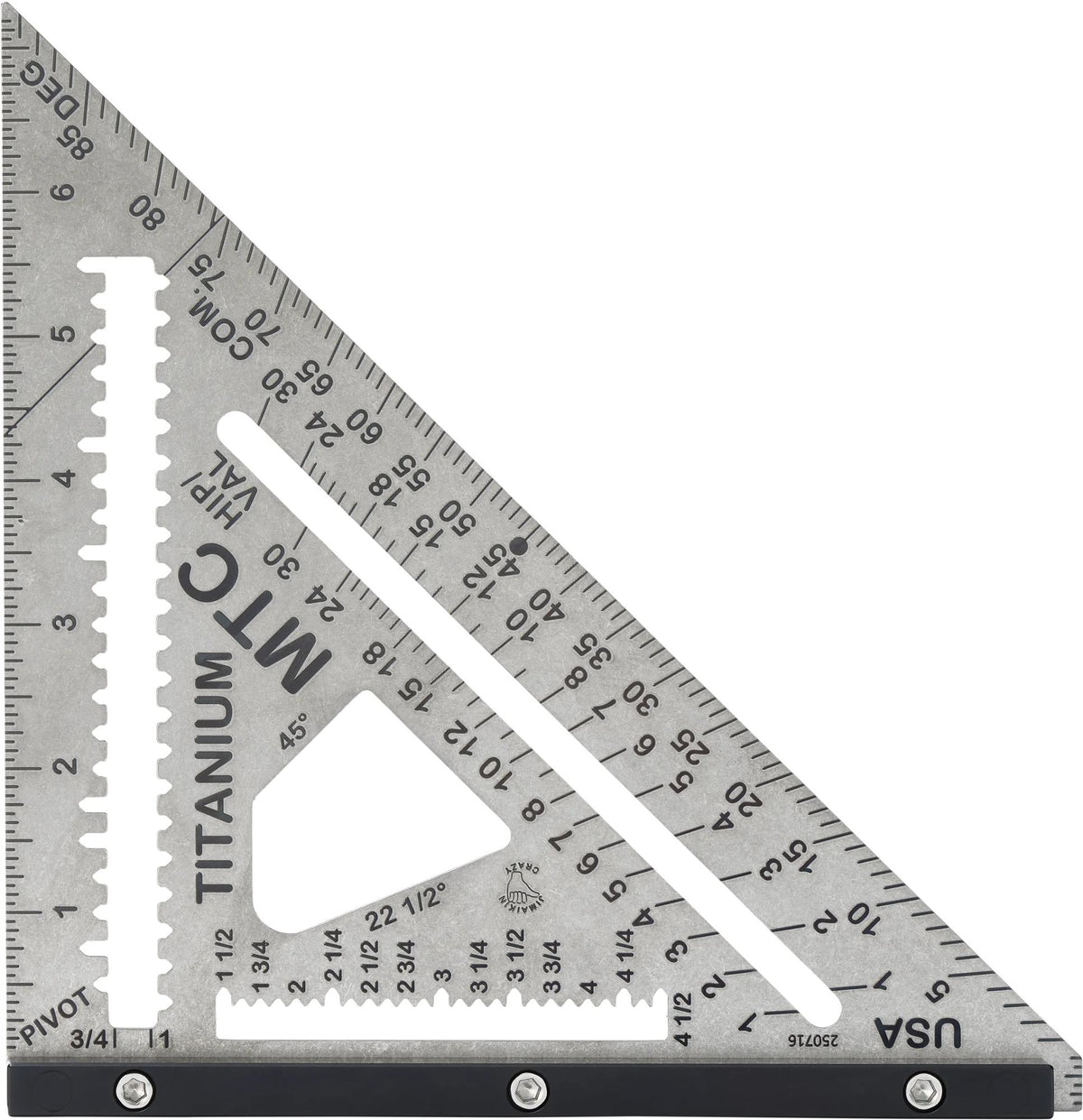 Titanium Rapid Square - Black Heel - Imperial