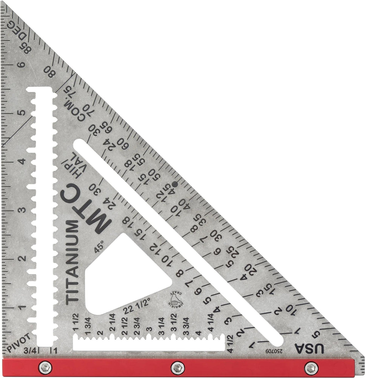 Titanium Rapid Square - Red Heel - Imperial
