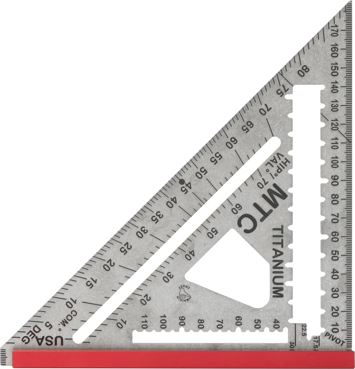 Titanium Rapid Square - Red Heel - Metric