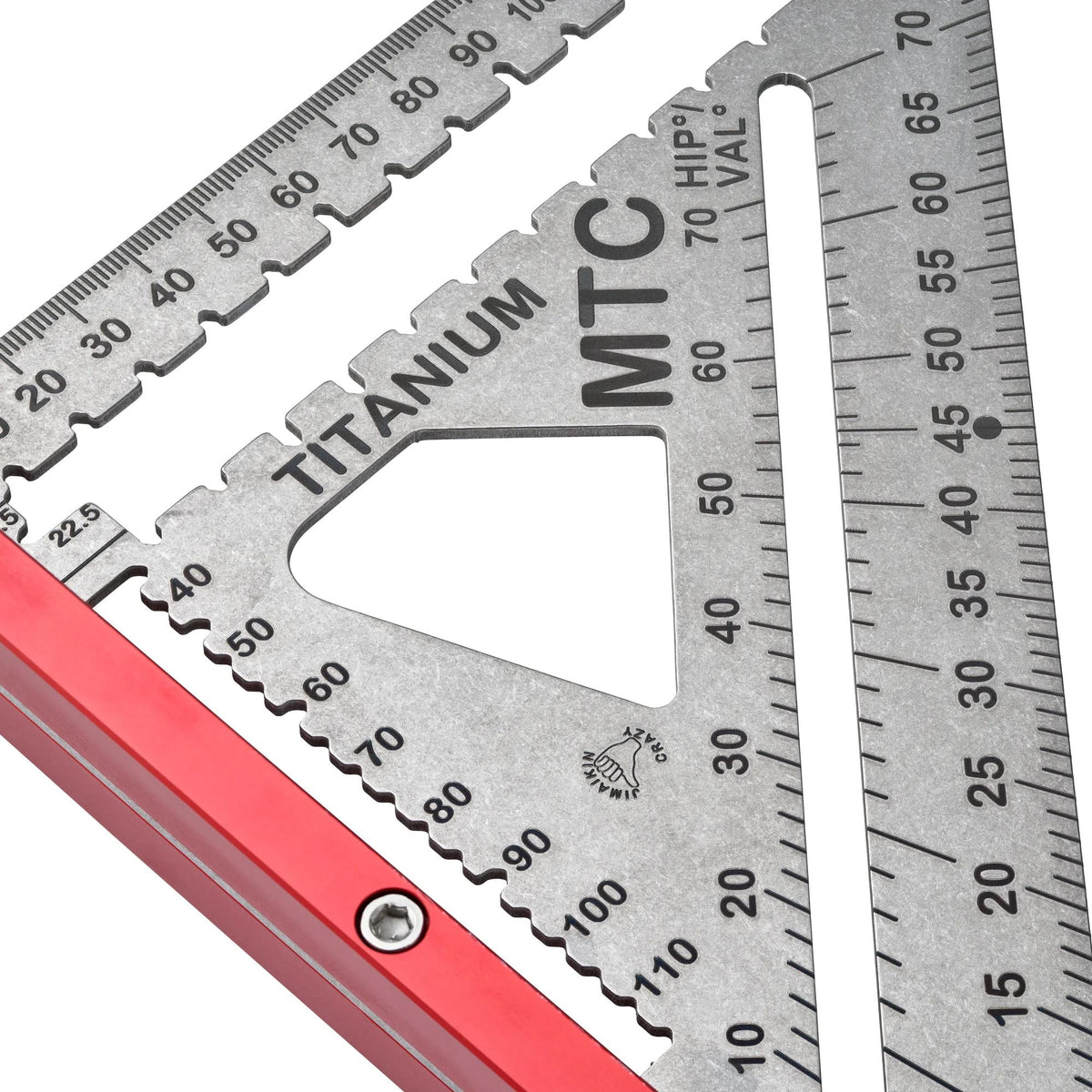 Titanium Rapid Square - Red Heel - Metric